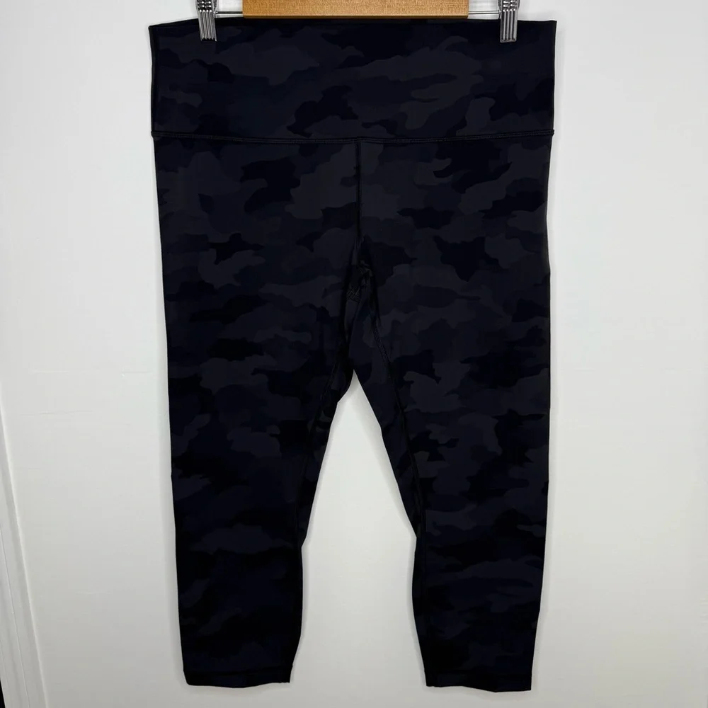 LULULEMON Camo Wunder Under High Rise 23” Crop Leggings